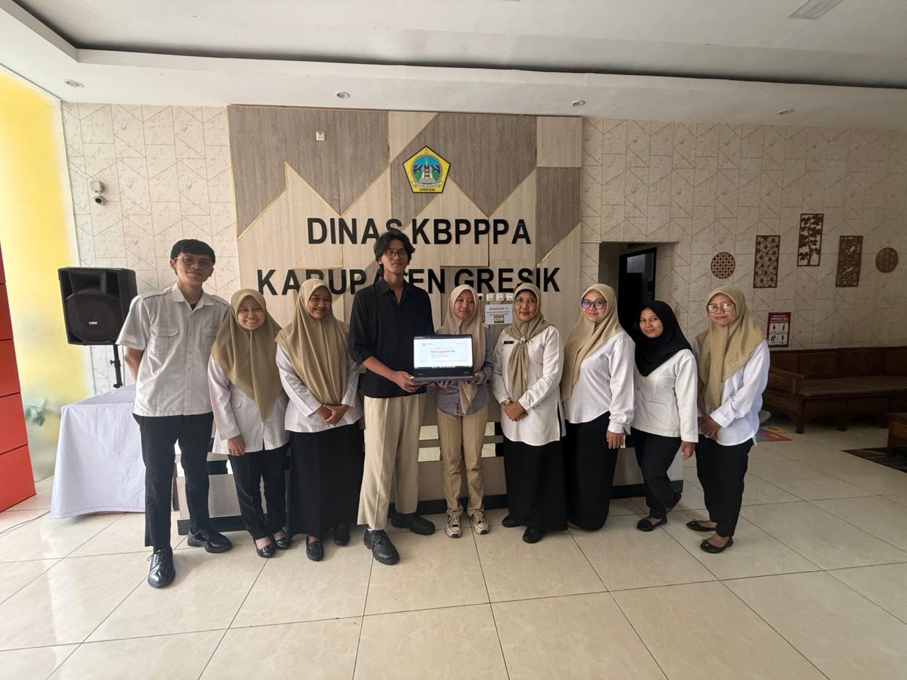 Automation Engineer internship documentation at Dinas KBPPA
