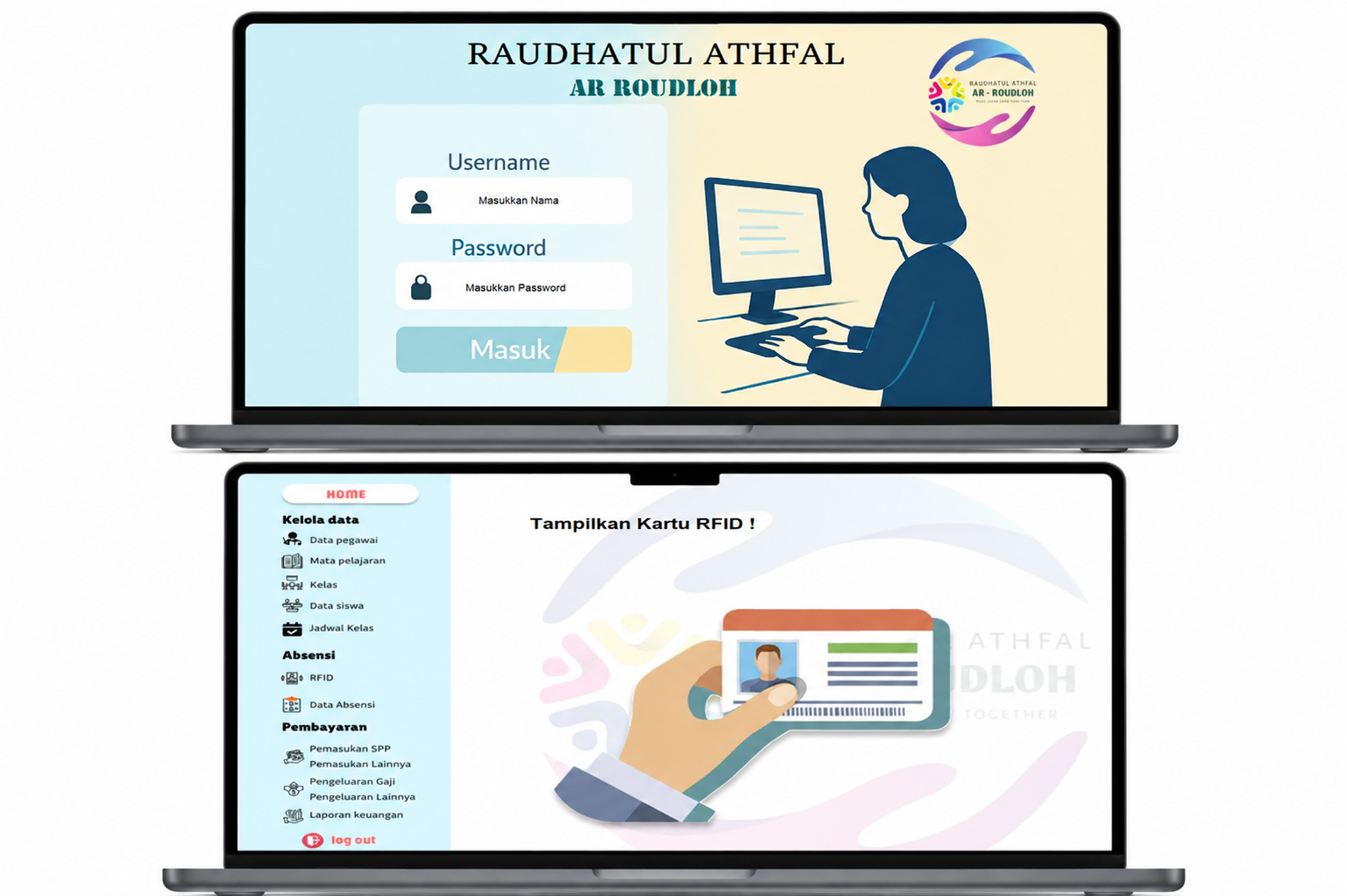 RA AR-ROUDLOH desktop school management system