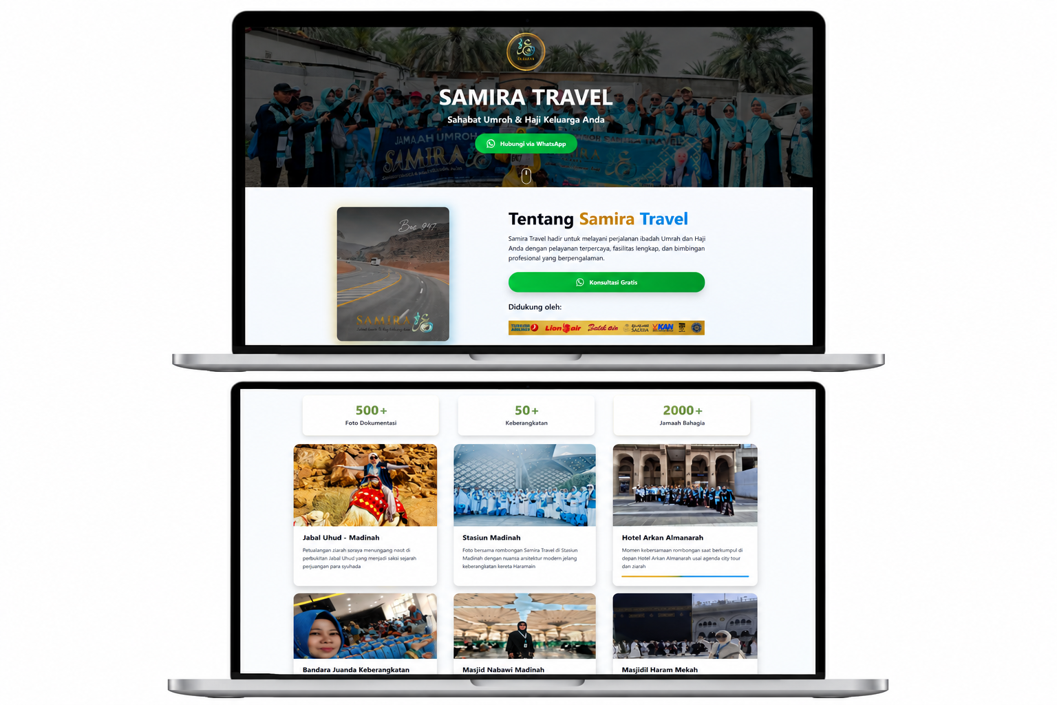 SamiraTourLink web and mobile project documentation