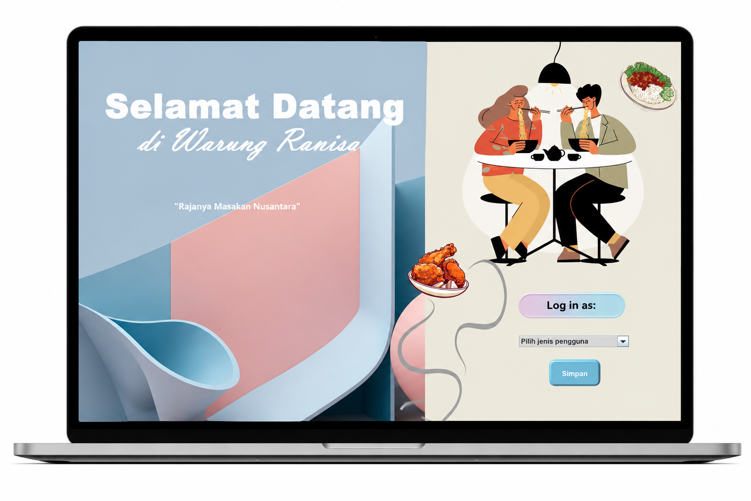 Warung Ranisa desktop app screenshot